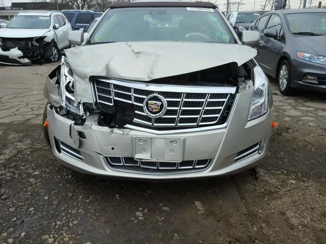 2G61S5S37D9153833 - 2013 CADILLAC XTS PREMIU BEIGE photo 9