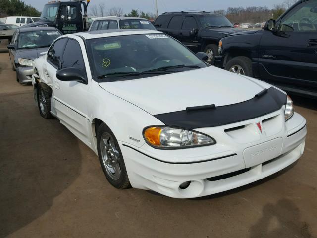 1G2NW52E14M651117 - 2004 PONTIAC GRAND AM G WHITE photo 1