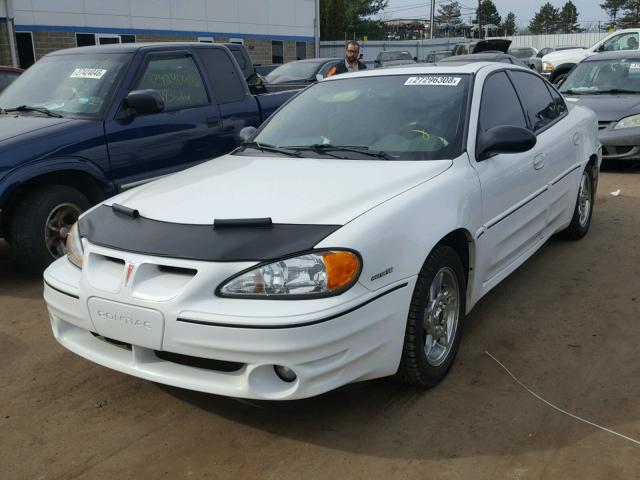 1G2NW52E14M651117 - 2004 PONTIAC GRAND AM G WHITE photo 2