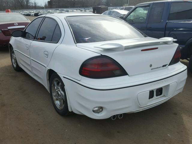 1G2NW52E14M651117 - 2004 PONTIAC GRAND AM G WHITE photo 3