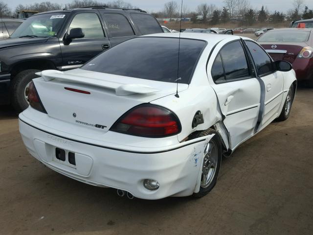 1G2NW52E14M651117 - 2004 PONTIAC GRAND AM G WHITE photo 4