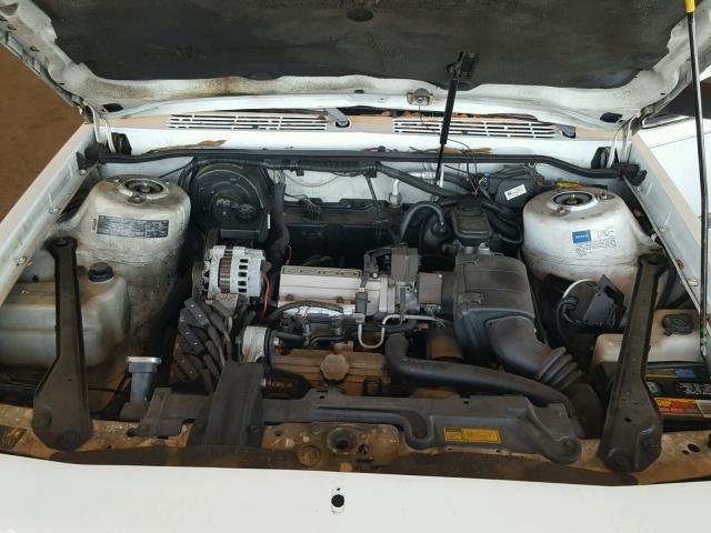 3G4AG55N5PS622397 - 1993 BUICK CENTURY SP WHITE photo 7