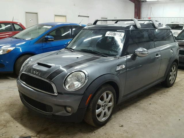 WMWMM33549TP91415 - 2009 MINI COOPER S C CHARCOAL photo 2