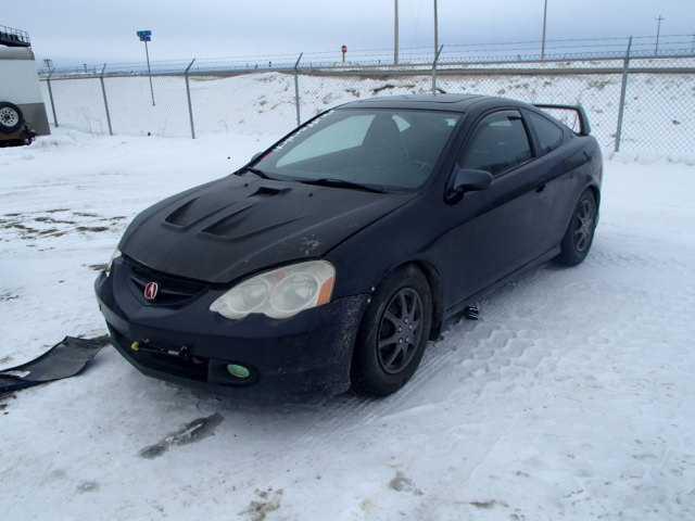 JH4DC53813C804204 - 2003 ACURA RSX BLACK photo 2