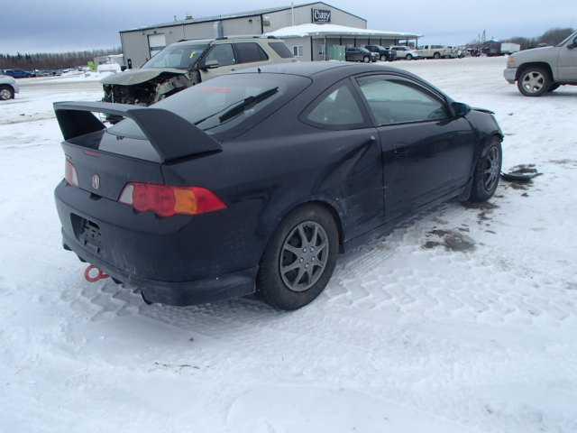 JH4DC53813C804204 - 2003 ACURA RSX BLACK photo 4