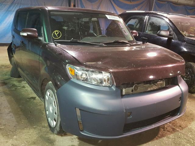 JTLKE50E481040272 - 2008 TOYOTA SCION XB შავი ფოტო 1