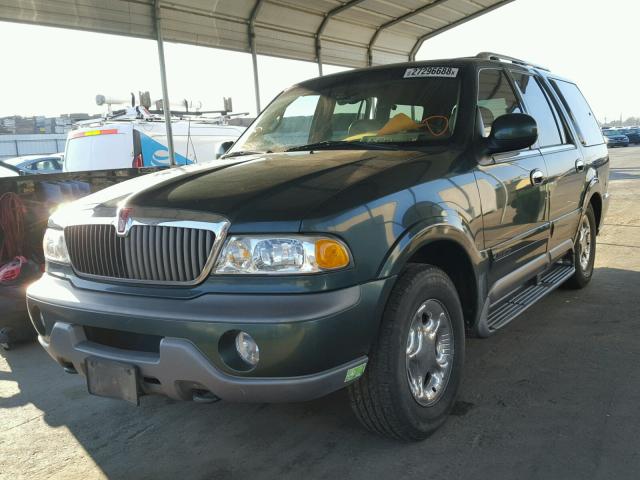 5LMPU28L6XLJ11716 - 1999 LINCOLN NAVIGATOR 绿色 照片 2