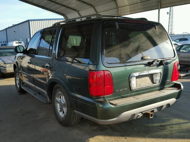 5LMPU28L6XLJ11716 - 1999 LINCOLN NAVIGATOR 绿色 照片 3