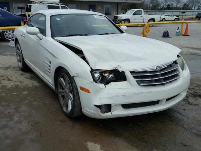 1C3AN69L55X034315 - 2005 CHRYSLER CROSSFIRE WHITE photo 1