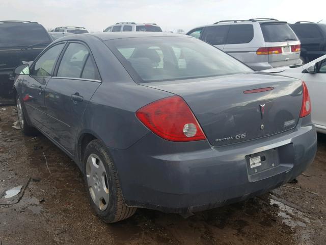 1G2ZF57B684166879 - 2008 PONTIAC G6 VALUE L GRAY photo 3