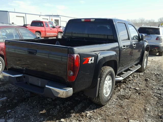 1GCDT136558261096 - 2005 CHEVROLET COLORADO BLACK photo 4