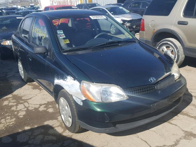 JTDBT123420225568 - 2002 TOYOTA ECHO GREEN photo 1