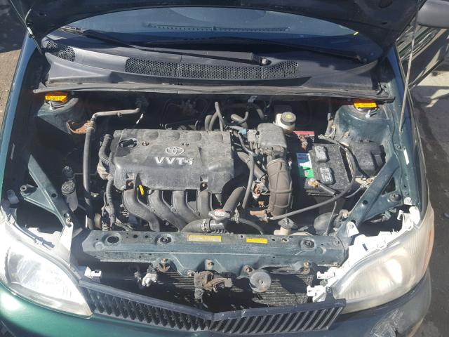 JTDBT123420225568 - 2002 TOYOTA ECHO GREEN photo 7