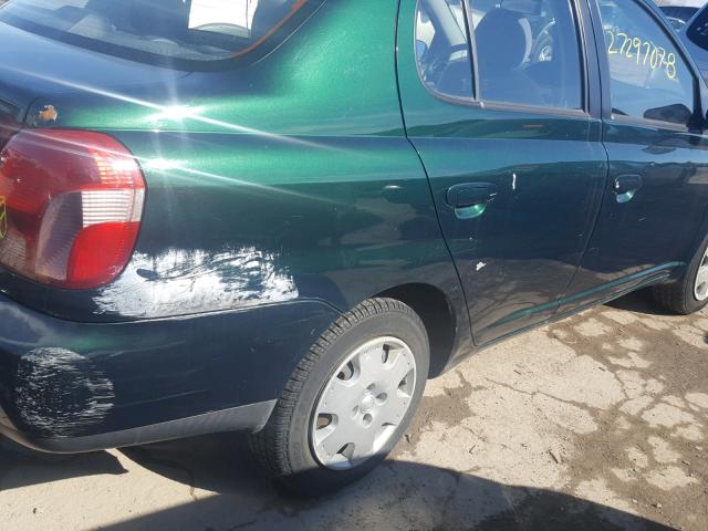 JTDBT123420225568 - 2002 TOYOTA ECHO GREEN photo 9