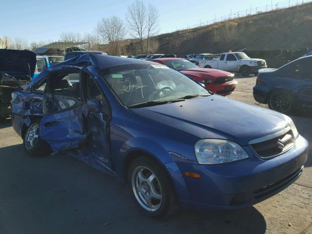 KL5JD56Z78K976908 - 2008 SUZUKI FORENZA BA BLUE photo 1