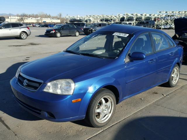 KL5JD56Z78K976908 - 2008 SUZUKI FORENZA BA BLUE photo 2