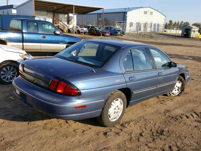 2G1WL52M2T1189914 - 1996 CHEVROLET LUMINA BLUE photo 4