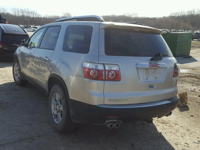 1GKEV13738J284319 - 2008 GMC ACADIA SLE SILVER photo 3