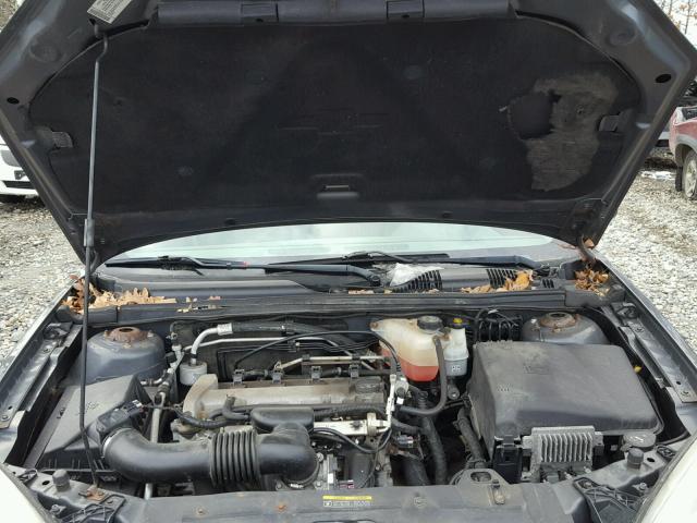 1G1ZS58FX8F125080 - 2008 CHEVROLET MALIBU LS GRAY photo 7