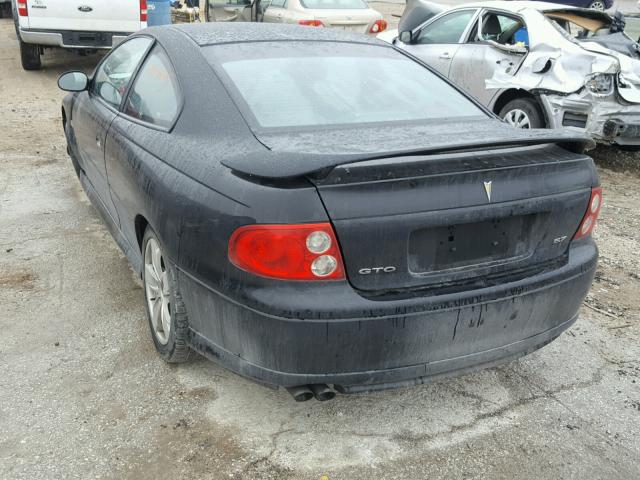 6G2VX12G74L214934 - 2004 PONTIAC GTO BLACK photo 3