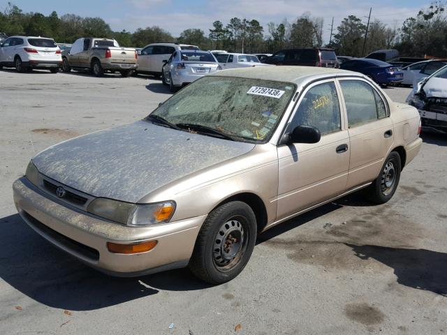 2T1BA02E0VC220671 - 1997 TOYOTA COROLLA BA BEIGE photo 2