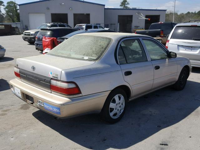 2T1BA02E0VC220671 - 1997 TOYOTA COROLLA BA BEIGE photo 4