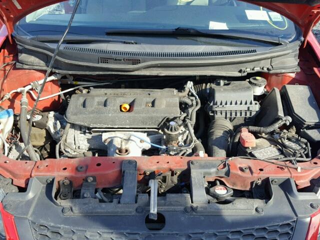 2HGFG3B86CH513197 - 2012 HONDA CIVIC EX Qırmızı foto 7