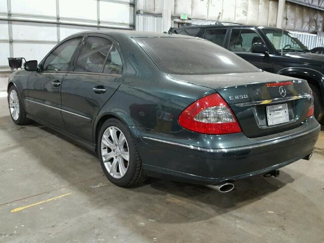 WDBUF56XX7B037989 - 2007 MERCEDES-BENZ E 350 GREEN photo 3