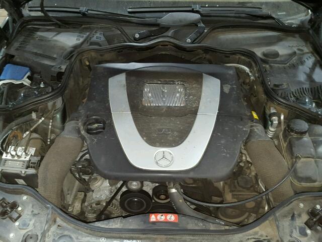 WDBUF56XX7B037989 - 2007 MERCEDES-BENZ E 350 GREEN photo 7