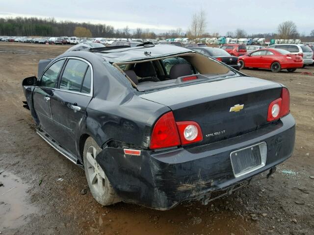 1G1ZC5E08CF108963 - 2012 CHEVROLET MALIBU 1LT 黑色 照片 3
