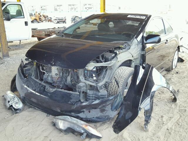 2HGFG12918H505707 - 2008 HONDA CIVIC EXL 黑色 照片 2