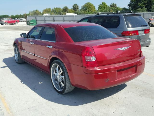 2C3KA43RX8H176668 - 2008 CHRYSLER 300 LX RED photo 3