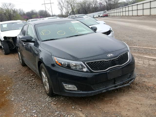 5XXGM4A74FG512924 - 2015 KIA OPTIMA LX BLACK photo 1