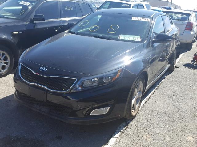 5XXGM4A74FG512924 - 2015 KIA OPTIMA LX BLACK photo 2