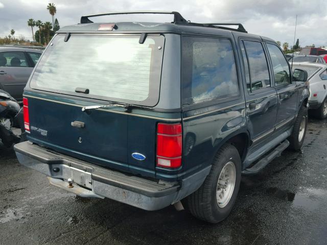 1FMDU34X5RUC52326 - 1994 FORD EXPLORER TEAL photo 4