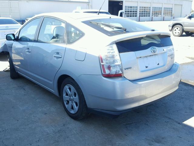 JTDKB20U077622455 - 2007 TOYOTA PRIUS SILVER photo 3