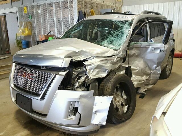 2GKFLZE34F6423189 - 2015 GMC TERRAIN DE SILVER photo 2