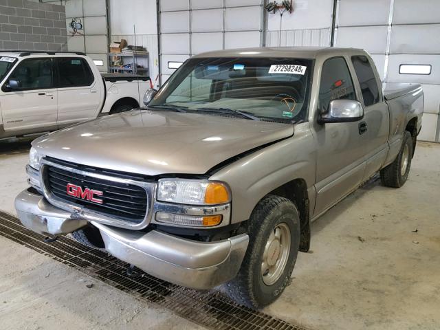 2GTEK19V2Y1328329 - 2000 GMC NEW SIERRA TAN photo 2