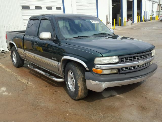 2GCEC19T121300251 - 2002 CHEVROLET SILVERADO GREEN photo 1