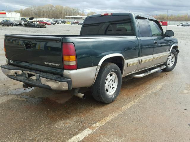 2GCEC19T121300251 - 2002 CHEVROLET SILVERADO GREEN photo 4