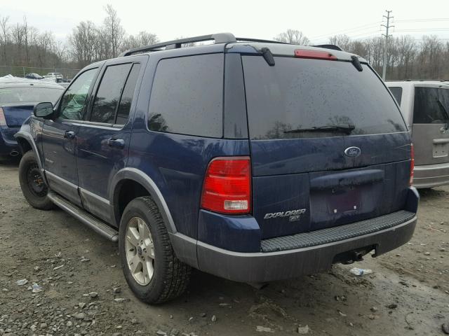 1FMZU73E44UB88723 - 2004 FORD EXPLORER X BLUE photo 3