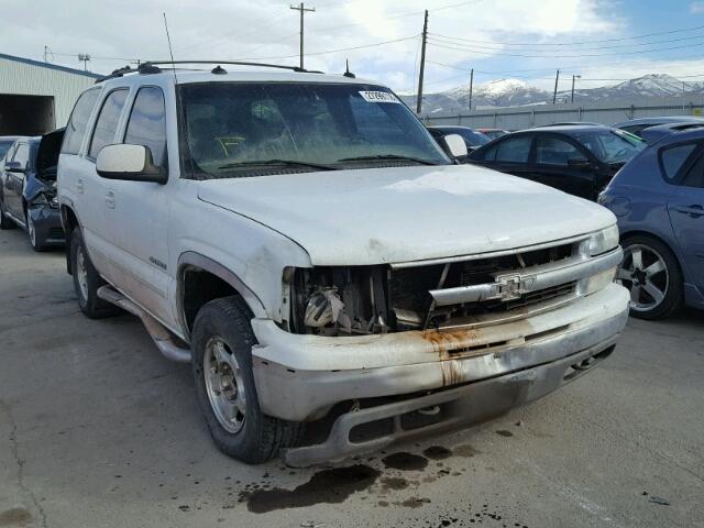 1GNEK13Z63J211984 - 2003 CHEVROLET TAHOE K150 WHITE photo 1