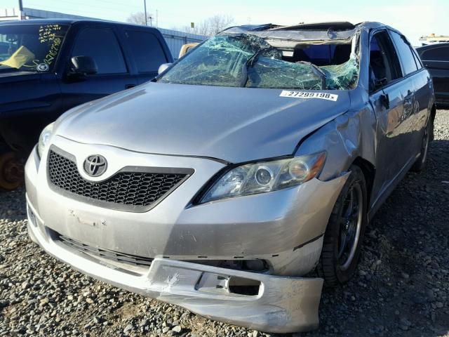 4T1BE46K48U743996 - 2008 TOYOTA CAMRY CE SILVER photo 2