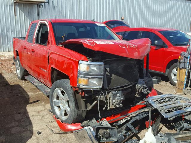 1GCVKRECXEZ300591 - 2014 CHEVROLET SILVERADO RED photo 1