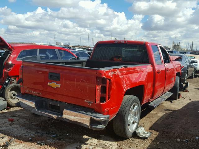 1GCVKRECXEZ300591 - 2014 CHEVROLET SILVERADO RED photo 4