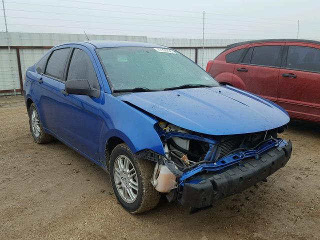 1FAHP3FN9BW189935 - 2011 FORD FOCUS SE BLUE photo 1