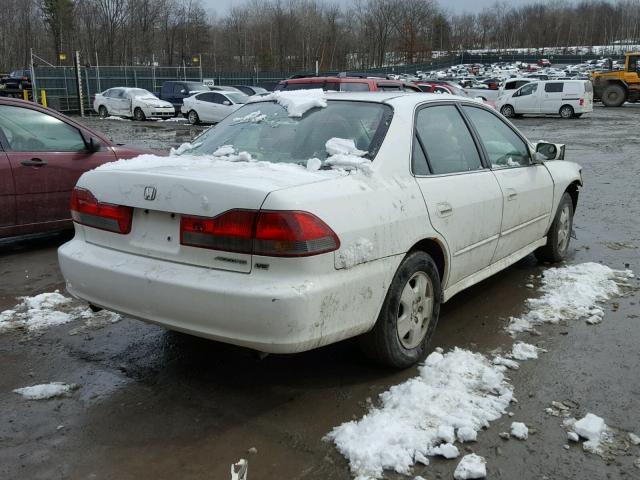 1HGCG16561A025371 - 2001 HONDA ACCORD EX WHITE photo 4