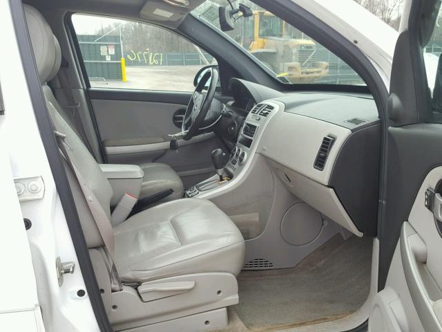 2CNDL73F956181952 - 2005 CHEVROLET EQUINOX LT WHITE photo 5