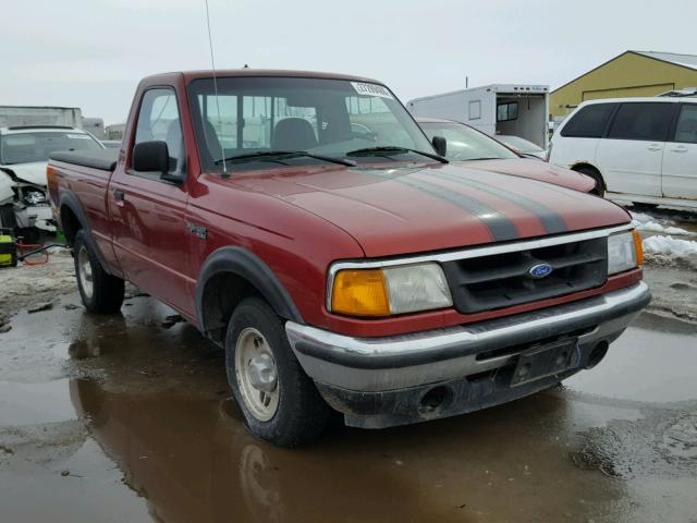 1FTCR10A6VPB05450 - 1997 FORD RANGER RED photo 1