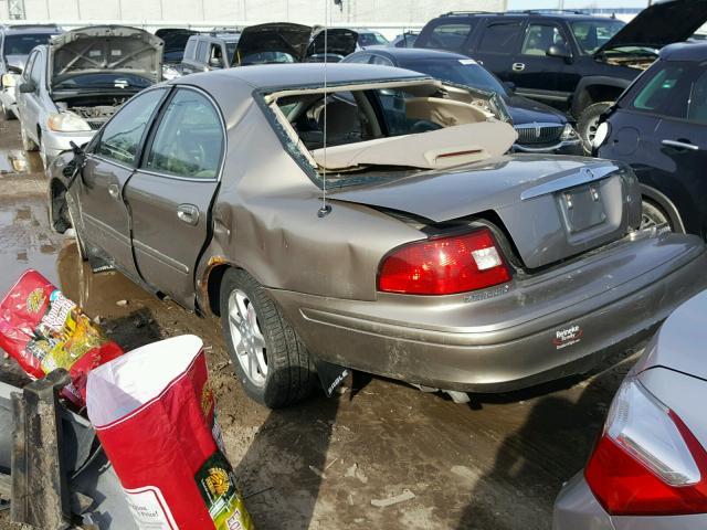 1MEFM50U43A608387 - 2003 MERCURY SABLE GS BROWN photo 3